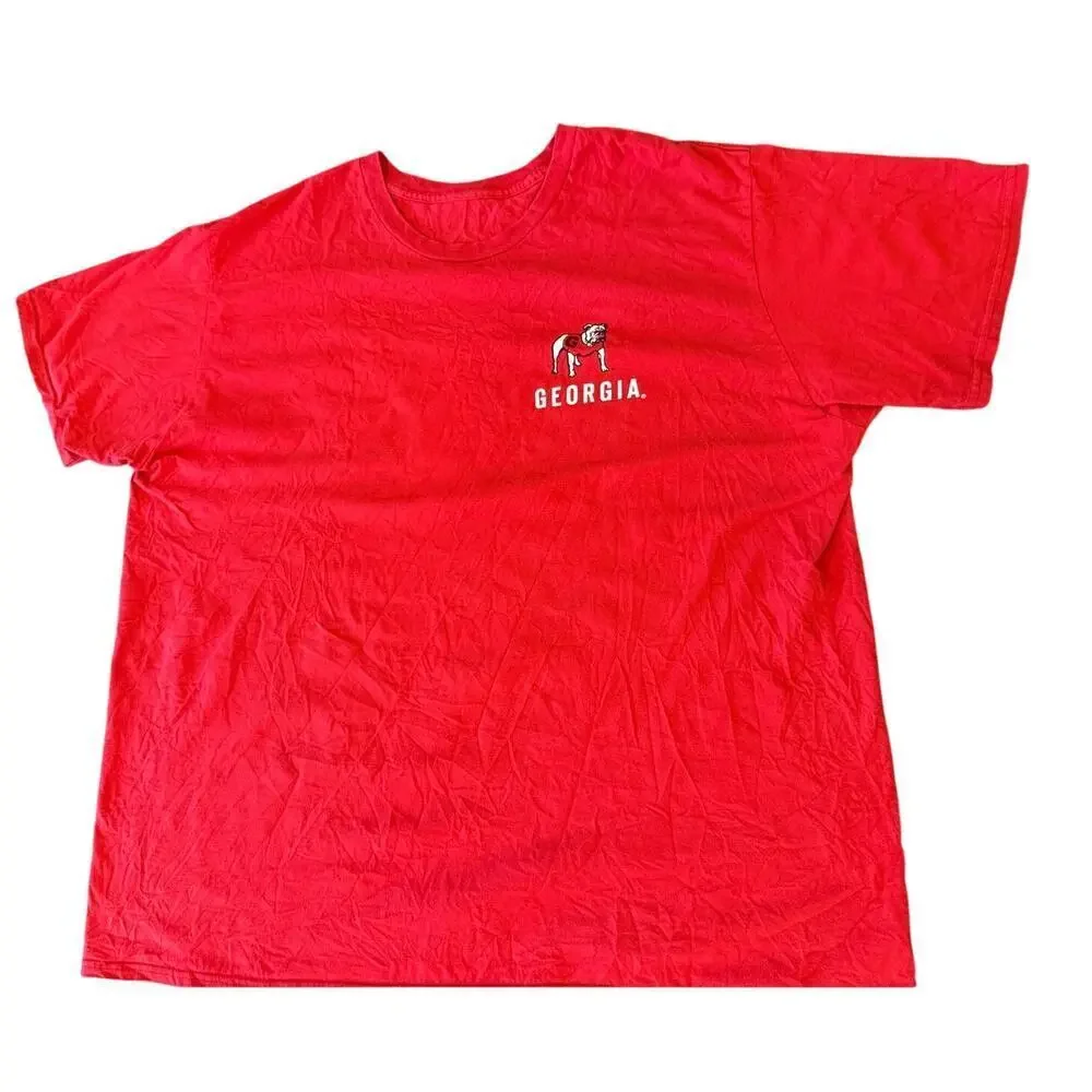 UNIVERSITY OF GEORGIA Dawgs Tee T-Shirt Collegiate Gameday 2XL XXL - Picture 1 of 6